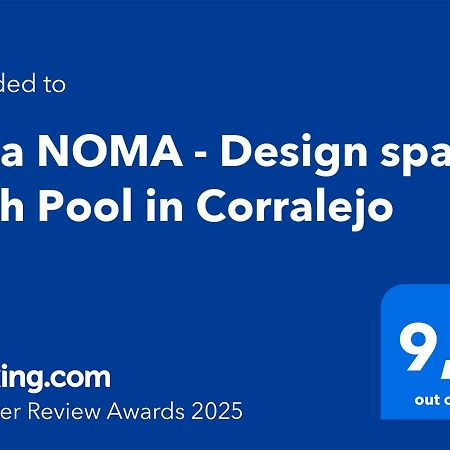 Villa Noma - Design Space With Pool In Corralejo Exterior foto